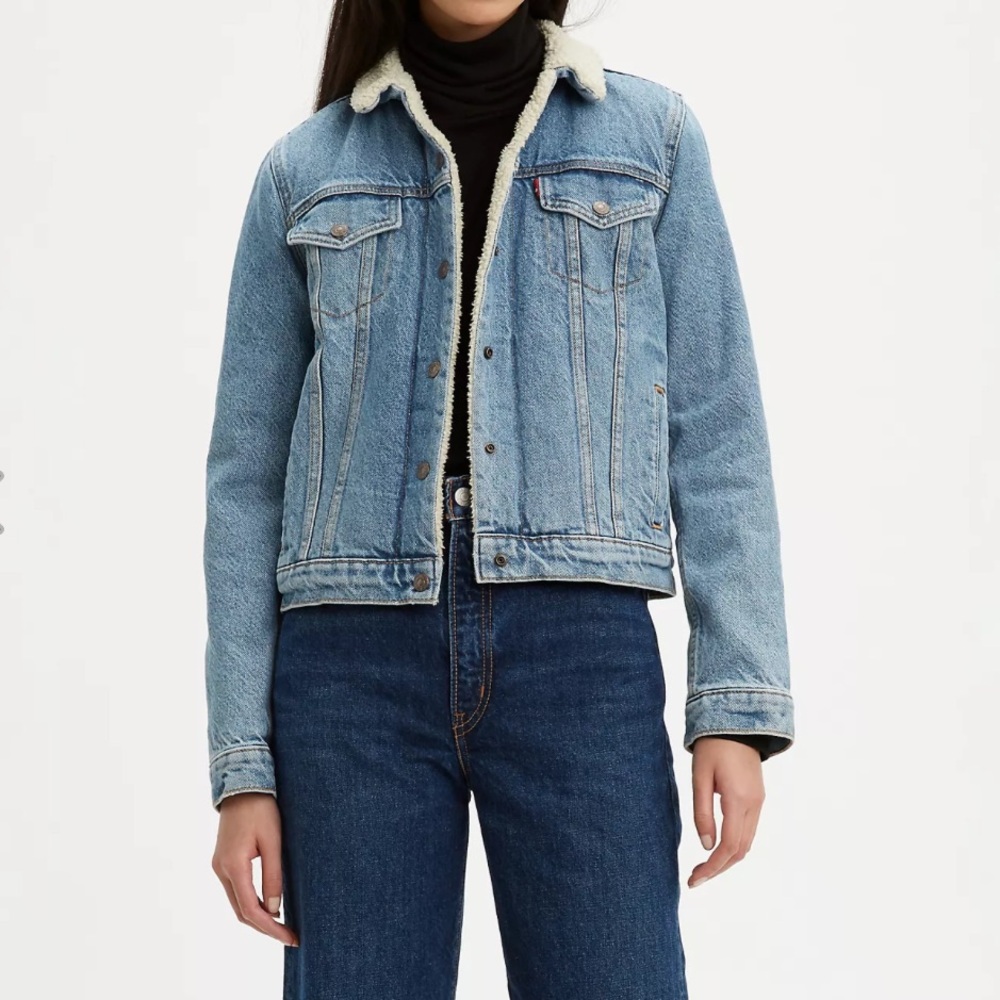 Levi’s Original Sherpa Lined Denim Jacket